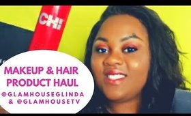Beginning of summer Makeup & Hair Haul-@glamhousetv & @glamhouseglinda