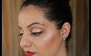 Bollywood Inspired - Winged Liner & Bold Red Ombre Lips