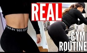 REAL GYM ROUTINE |  Come To the GYM WITH ME !!