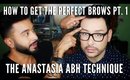 How to Get the Perfect Brows from the Brow Master Anastasia Beverly Hills Pt. 1 | mathias4makeup