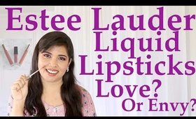 Estee Lauder Pure Color Love VS Envy Paint-On LIQUID Lip Colors