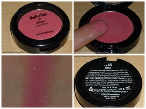 nyx cream blush swatches tickled