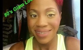 Chit Chat 80's Glam GRWM Look