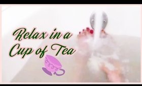 Relax in A Bath of Tea | Lili Aromatherapy | Self Care