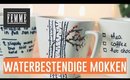 DIY Simpele waterbestendige mokken - FEMME