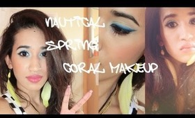 Nautical Makeup for Spring! (Queensday inspired)