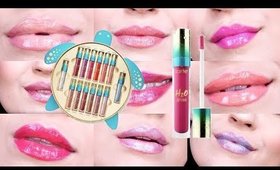 Tarte H2O Lip Gloss Rainforest of the Sea Collection Review & Swatches