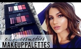 NEW E.L.F. MAKEUP PALETTES! + Full Face Tutorial!