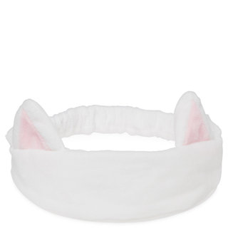 I Dew Care White Cat Headband