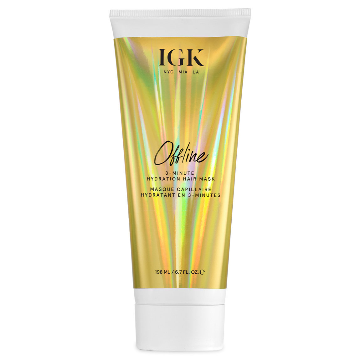 IGK Offline 3-Minute Hydration Hair Mask alternative view 1 - product swatch.