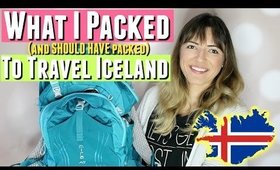 ICELAND PACKING LIST for WINTER: What to pack to Iceland & What I SHOULD HAVE packed for Iceland!