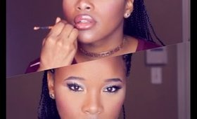 High Glam Full Face- Makeup Tutorial (Glitter Eyes)