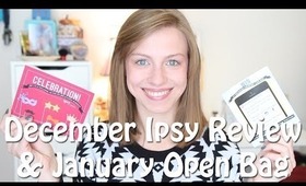 December Ipsy Review & January Ipsy Open Bag