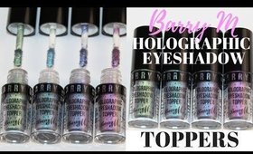 BARRY M HOLOGRAPHIC EYESHADOW TOPPERS FIRST IMPRESSION