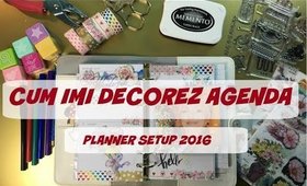 Cum imi decorez agenda MARTIE/ Planner Setup 2016 / Webster's Pages Teal / Cum sa stai organizata