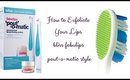 How to Exfoliate Your Lips: bliss fabulips pout-o-matic dupe