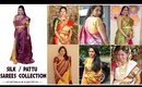 Pattu/Silk Saree Collection | Kanchi Pattu, Uppada Pattu, Pochampally Ikat, Benaras | Deepikamakeup