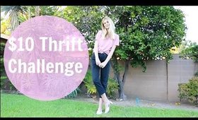 Let's Go Thrifting! $10 Thrift Challenge | Scarlett Rose Turner