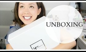 HUGE IT Cosmetics UNBOXING #VoteItGirl | DressYourselfHappy