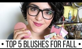 Top 5 Blushes for Fall | Laura Neuzeth