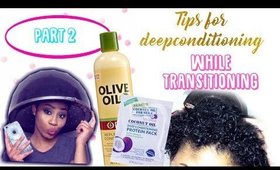 Tips For Transitioning + Trimming Transitioning Hair || Part2