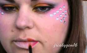 Over The Rainbow Lip Art Tutorial