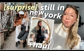 Why I didn't fly home this weekend, Friendsgiving + Fall Try-on Haul | Weekend in my life