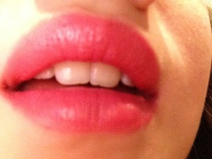 Funky bright lips!