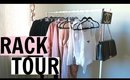 Clothing Rack Tour #1 | Kayla Lashae