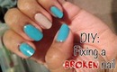 DIY: Fix A Cracked Nail