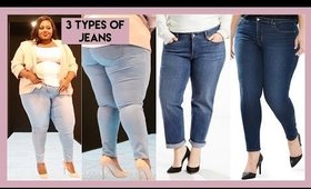 3 TYPES OF JEANS FOR PLUS SIZE GIRLS | ad