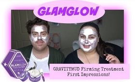 Glam Glow Gravity Mud Firming Treatment Mask First Impressions with Simon