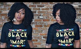 BLACK HISTORY MONTH -  BLACK OWNED NATURAL HAIR WIG  ☆ | SamoreloveTV 🕊🔥