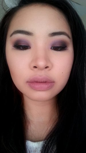 I love the Plum shade from the LORAC Pro 2 Palette, this makeup look was done on a casual Saturday. Imagined the look in my head and replicated it on my eyes.