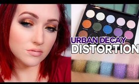 NEW Urban Decay Distortion Palette- First Look and OMG DUOCHROMES