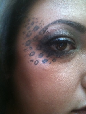A little leopard print for my Jungle themed Bachelorette Night. 
