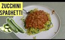 I Tried Spaghetti with Zucchini Noodles Instead ... | Cooking with Tommie