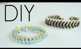 DIY Chain Bracelets