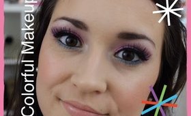 Colorful Spring/Summer Makeup Look