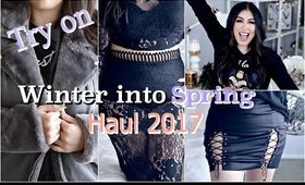 HUGE Winter into Spring Haul 2017 TRY ON