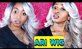 Best Affordable Grey / Silver Wig EVER!!  |   Zury Sis "ARI" ft PrettieMajor