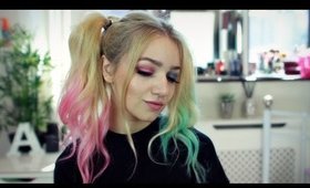 Harley Quinn / Suicide Squad hair and makeup tutorial