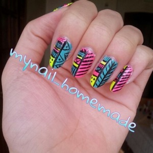 follow me on instagram : mynail_homemade, for news, info and more nailart. 