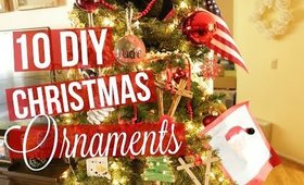 10 DIY KIDS CHRISTMAS ORNAMENTS | SCCASTANEDA