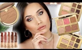 TOO FACED Natural Collection Makeup Tutorial + Swatches