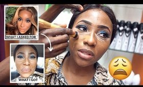 I WENT TO A NIGERIAN MARKET TO DO MY MAKEUP | DIMMA UMEH