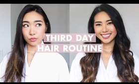 Morning Hair Routine for Third Day Hair