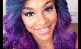 Purple Ombre-The Wright Way of Hair- Virgin Malayasin Body Wave
