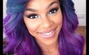 Purple Ombre-The Wright Way of Hair- Virgin Malayasin Body Wave