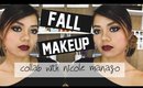Dark Vampy Fall Makeup (Collaboration with Nicole Manago)